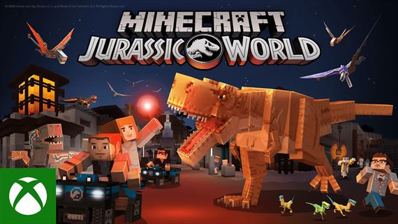 Minecraft dost�va Jurassic World DLC