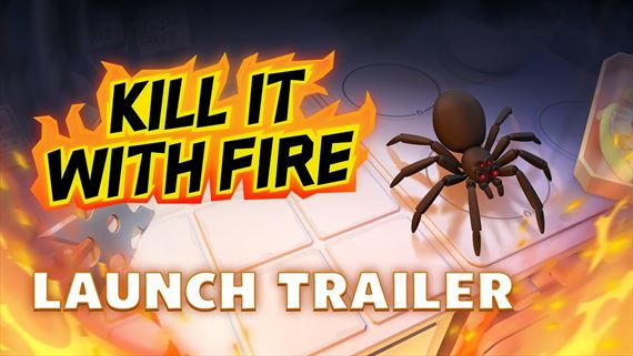 Kill it With Fire už likviduje pavúky na PC