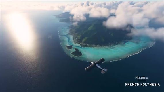 Flight Simulator pon�kol p�sobiv� trailer zameran� na Oce�niu a jej kr�sy