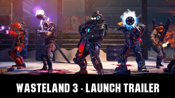 Wasteland 3 ponúka launch trailer