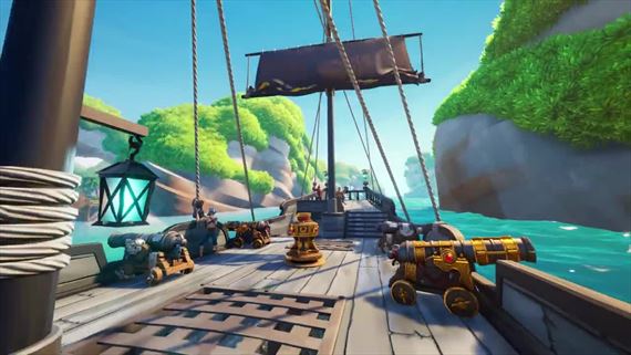 Pirátska Battle Royale hra Blazing Sails ostreľuje lode v Early Access