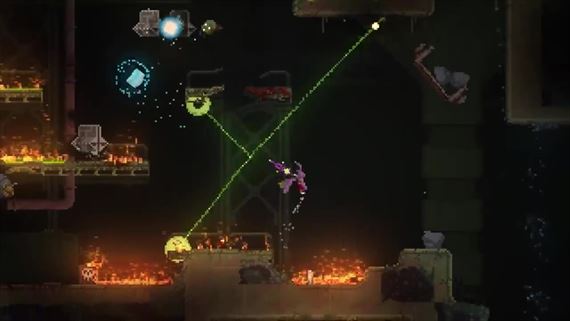 Procedurlne generovan frenetick akcia Noita sa bli do finle