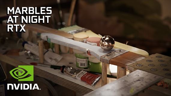 Marbles at Night - RTX Demo ukážka