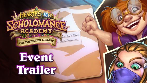 Hearthstone v utorok spustí časovo limitovaný event Forbidden Library