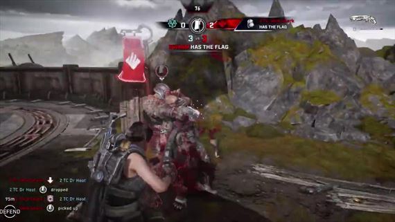 Ukka Gears 5 gameplayu na Xbox Series S