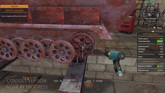 Tank Mechanic Simulator bude opravova tanky u aj na konzolch