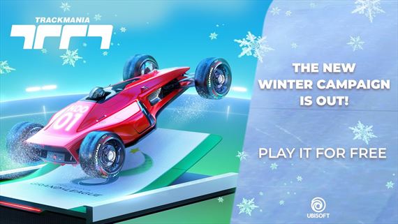 Trackmania dostala Winter kampaň