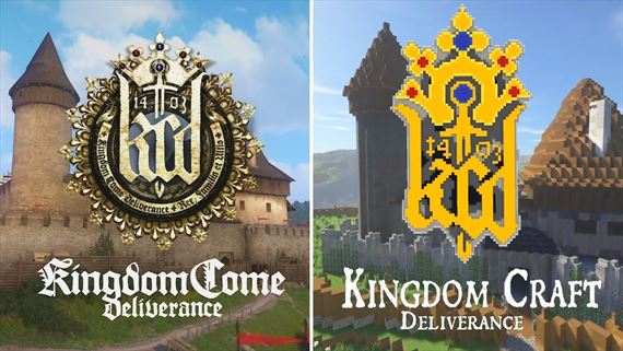 Ako vyzer Kingdom Come v Minecrafte?