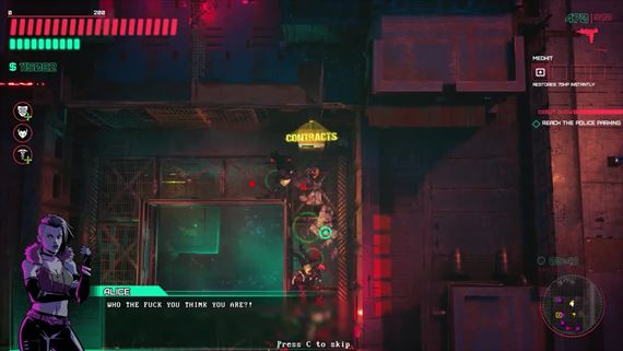 Glitchpunk bude kyberpunková naháňačka s autami v štýle GTA 2