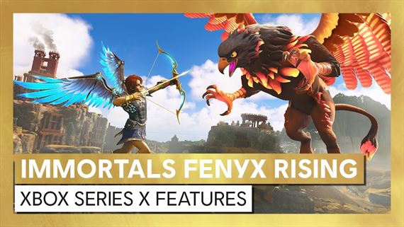 Immortals Fenyx rising ukazuje Xbox Series X vylepenia