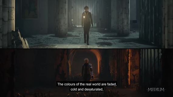 The Medium ukazuje svoj duálny art štýl