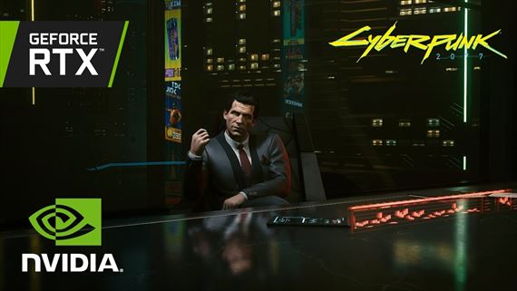 Nvidia ponúkla nový raytracingový trailer na Cyberpunk 2077