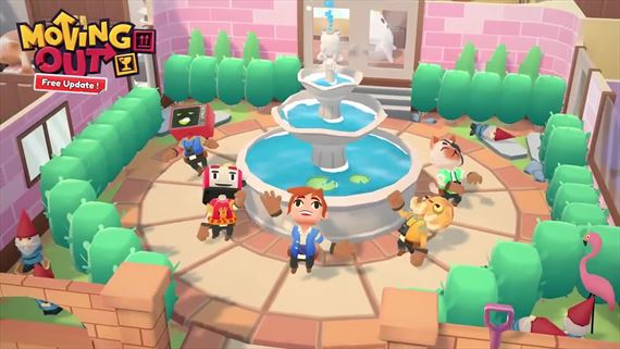 Co-op hra Moving Out sa oskoro rozrastie o nov obsah zadarmo