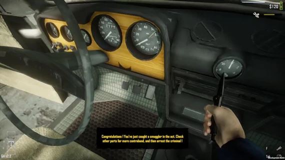 V Contraband Police budete hada paovan tovar na hraninom prechode