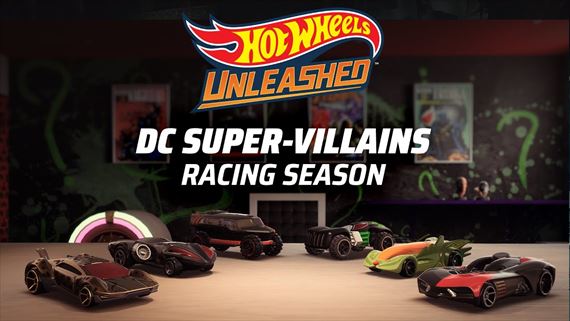 Hot Wheels Unleashed o mesiac začne jazdiť v DC Super-Villains Racing Season