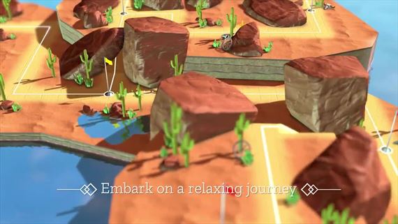 A Little Golf Journey u odpauje na PC a Switchi