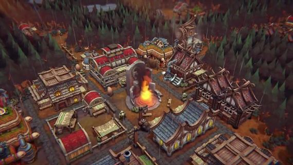 Against the Storm vstpil do lesa medzi ud, jatery a bobry