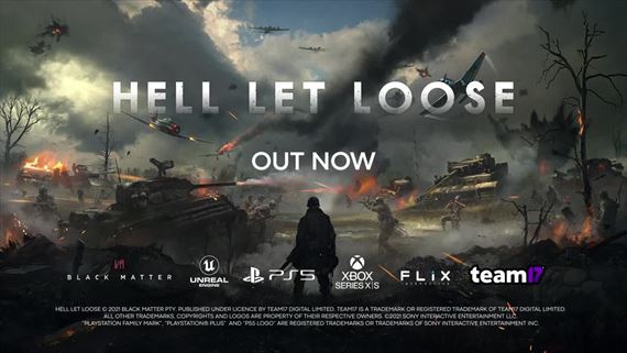 Hell Let Loose u bojuje aj na konzolch