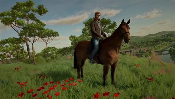 Farming Simulator 22 ukazuje zvieratá na farme a aj v prírode