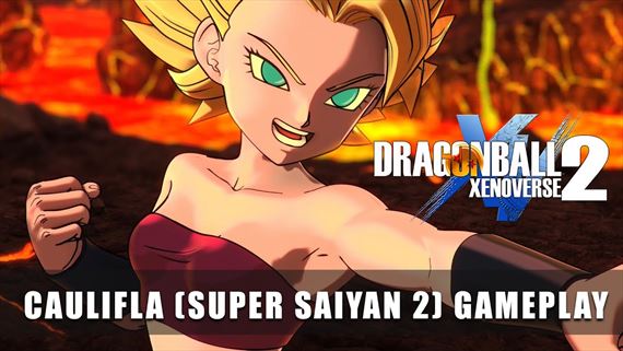 Do Dragon Ball Xenoverse 2 prde Caulifla v DLC Legendary Pack 2