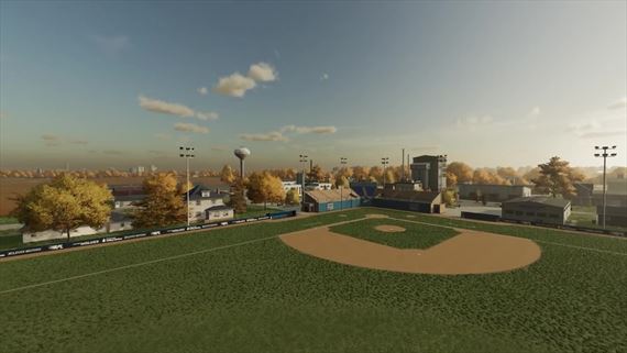 Farming Simulator 22 ukazuje Elmcreek mapu