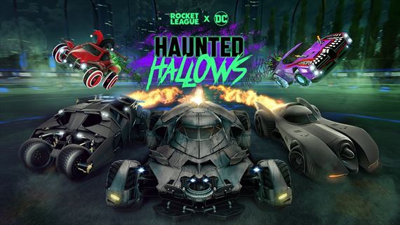 V Rocket League bude na Halloween strašiť Batman