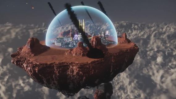 Sci-fi manažmentovka Sphere - Flying Cities vyšla v Early Access verzii