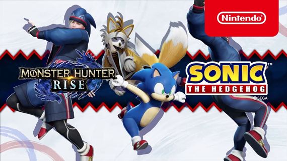 Monster Hunter Rise spustil spoluprácu so Sonicom