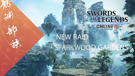 Swords of Legends Online ukazuje Sparkwood Gardens raid