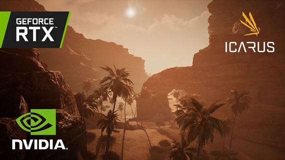Icarus ukazuje zapracovan raytracing a DLSS