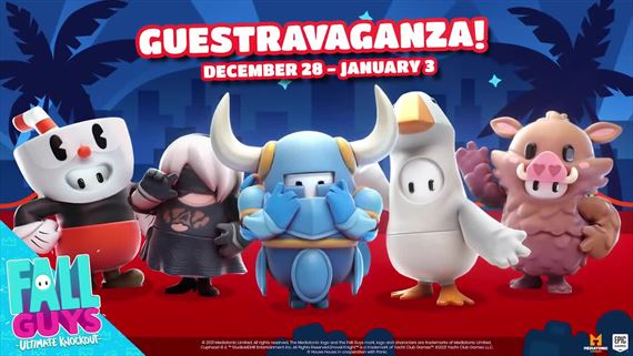 Fall Guys: Ultimate Knockout prináša zábavné kostýmy v Guestravaganza ponuke