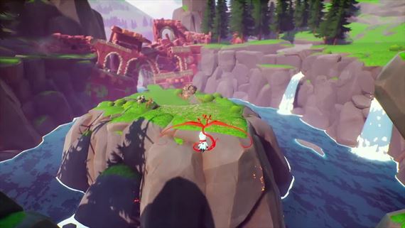 Scarf rozvinul svoj dračí šál a už si veselo poskakuje