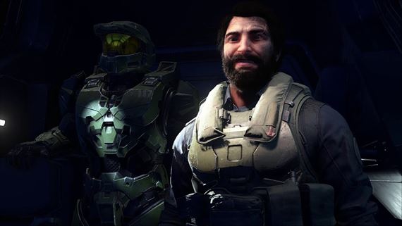 V Halo Infinite bola objaven� nepou�it� prestrihov� sc�na