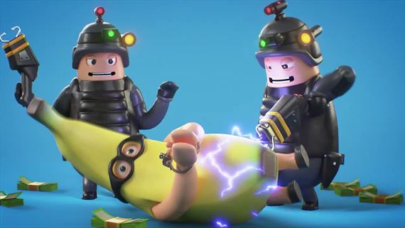 Párty hra Rubber Bandits vyšla na PC a konzolách