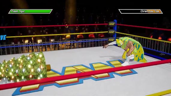 Action Arcade Wrestling posiela vianočné pozdravy z ringu