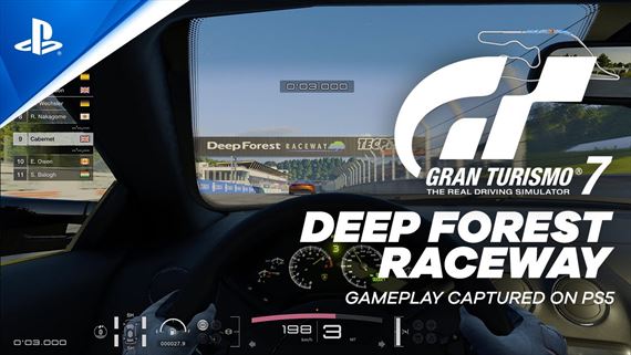Gran Turismo 7 - Deep Forest Raceway gameplay