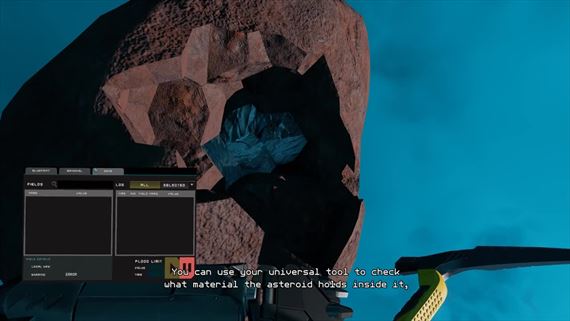 Starbase predvádza pás asteroidov