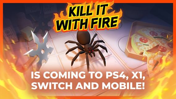 Kill It With Fire mieri na konzoly a mobily