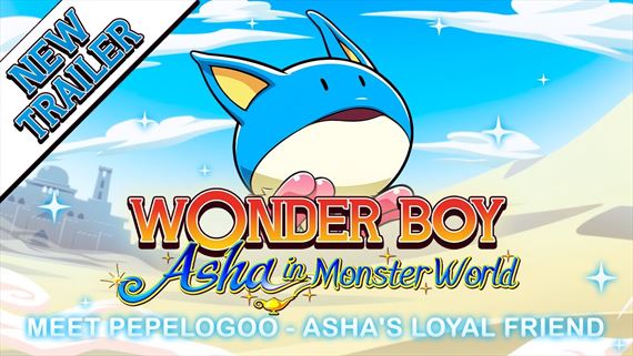 Wonder Boy: Asha in Monster World ukazuje hrateľnosť