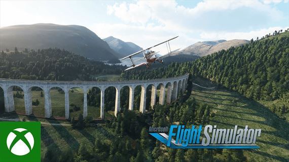 Microsoft Flight Simulator dostal United Kingdom & Ireland update