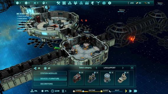 Riaďte vlastnú vesmírnu stanicu v Base One