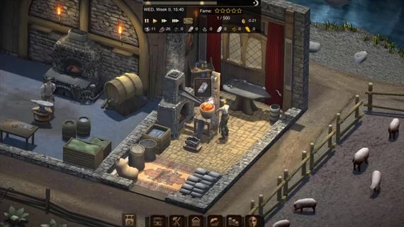 Blacksmith Legends ukulo demo, pozrite sa, o prina