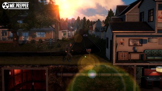 Mr. Prepper je kompletný a dokonale pripravený na nukleárnu vojnu