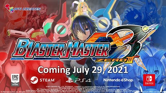 Sria Blaster Master Zero dostane tretiu a posledn as