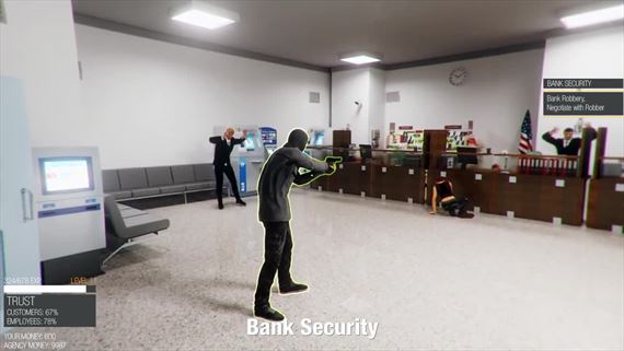 Security Guard z vs sprav lena profesionlnej ochranky