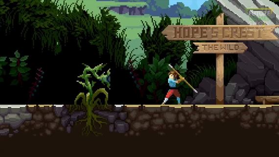 Pixelovaná metroidvania Savior ukazuje viac z hrateľnosti