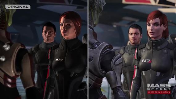Mass Effect Legendary Edition porovnáva remaster s originálom