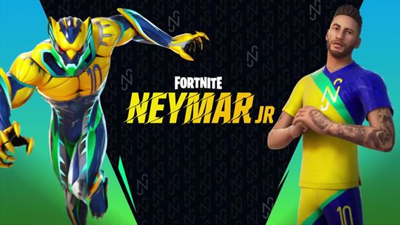 Neymar prichádza do Fortnite