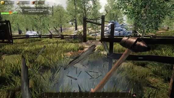 Castle Flipper u klope na hradn brnu