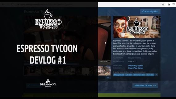 Espresso Tycoon približuje základné možnosti vašej kaviarne